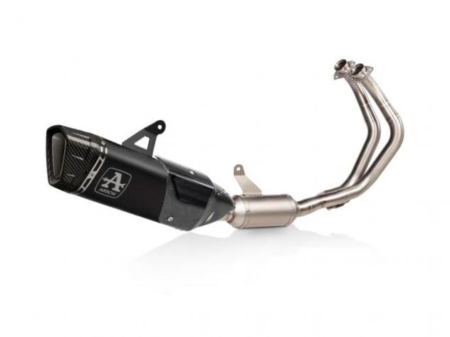 Arrow Full Exhaust System Pista Black Titanium Slip-On Approved | 71958PKNW