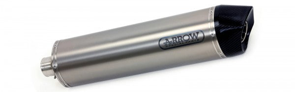 ARROW / アロー / アロー テールパイプ Maxi Race-Tech チタン キャプ カーボン Ece| 72625PK