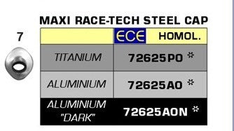 ARROW / アロー / アロー エキゾーストマフラー サイレンサーARROW / アロー Maxi Race-Tech チタン ステンレスエンドキャップ ECEマーク(Euro4) | 72625PO