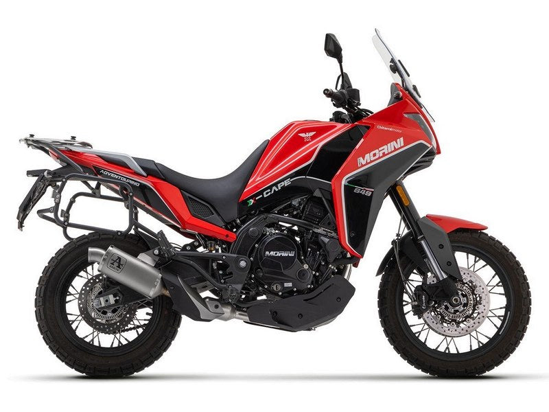Arrow Exhaust Indy Race Slip-On Dark Aluminum Approved | 72640AON