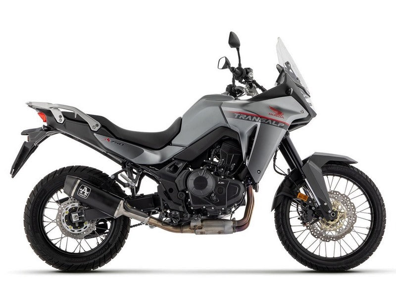 Arrow Exhaust Indy Race Slip-On Black Aluminum Approved | 72641AKN