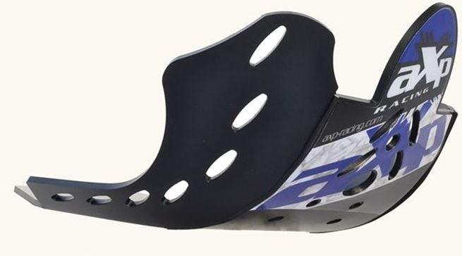 AXP-Racing / エーエックスピーレーシング スキッドプレート PHD 6mm - ブラック/レッドスティッカー | AX1297