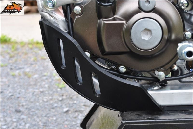 AXP-Racing / エーエックスピーレーシング スキッドプレート PHD 6mm - ブラック/レッドスティッカー | AX1335