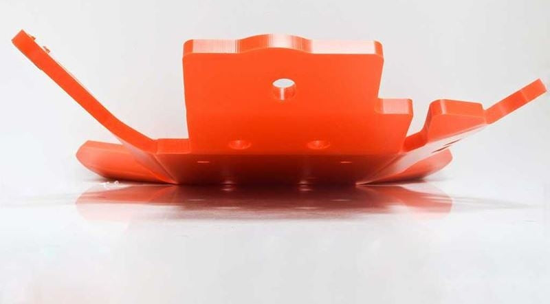 AXP-Racing / エーエックスピーレーシング Xtrem HDPE スキッドプレート - オレンジ | AX1439