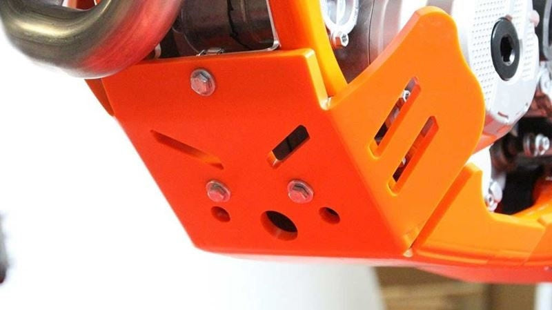 AXP-Racing / エーエックスピーレーシング Xtrem HDPE スキッドプレート - オレンジ | AX1455