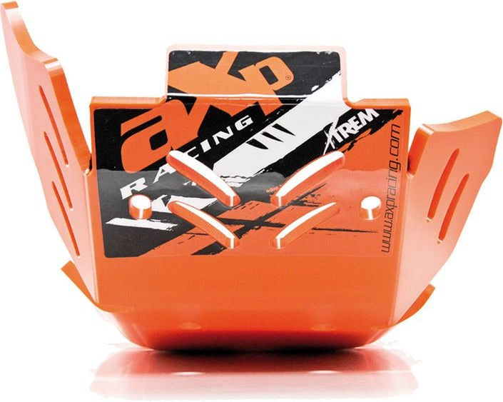 AXP-Racing / エーエックスピーレーシング Xtrem HDPE スキッドプレート - オレンジ | AX1494
