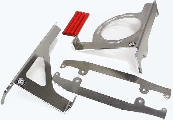 AXP-Racing / エーエックスピーレーシング ラジエーターブレース - レッドスペーサー | AX1506