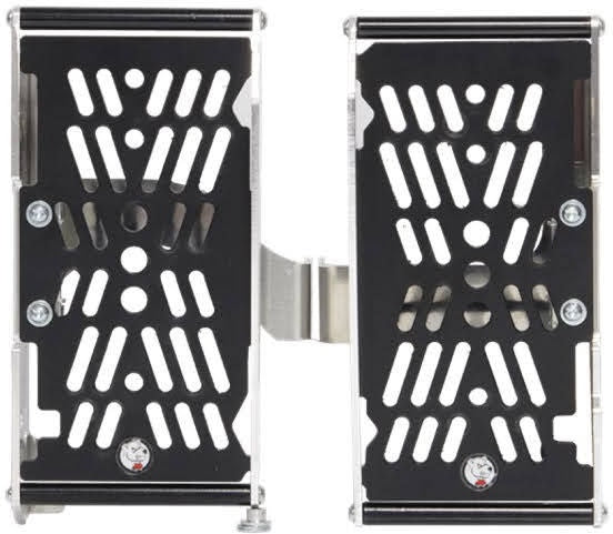 AXP-Racing / エーエックスピーレーシング Xtrem Radiator Guards - ブラックスペーサー | AX1582