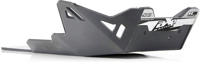 AXP-Racing / エーエックスピーレーシング Adventure スキッドプレート HDPE 8mm - Black-Grey | AX1600