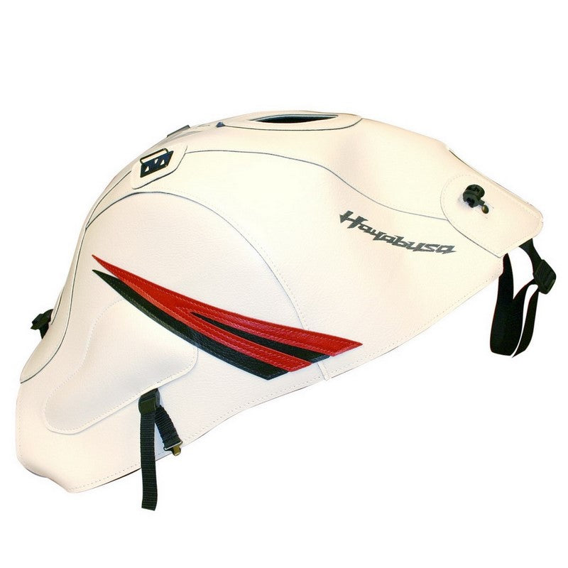 Bagster / バグスター タンクカバー GSX 1300 R ホワイト/レッド/steel (08) | 1567