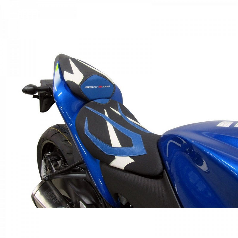 Bagster / バグスター シートカバー.GSX S 1000 (2015) GITANE ブルー/ホワイト/RACING/BROD シルバー/レッド | 2237
