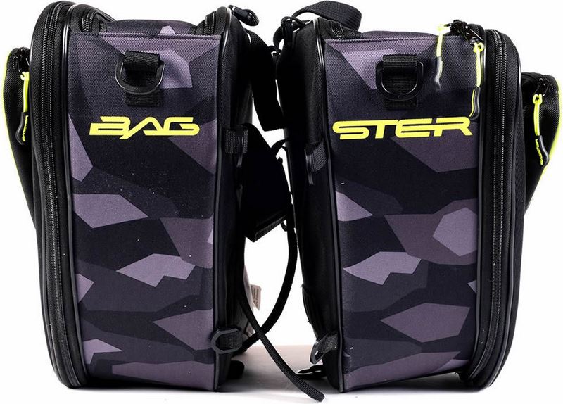 Bagster / バグスター サドルバッグ RIVAL ブラック/Camo | XSC039
