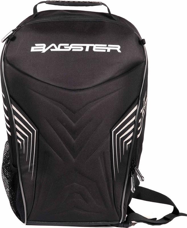 Bagster / バグスター リュックサック RACER ブラック/ホワイト | XSD18