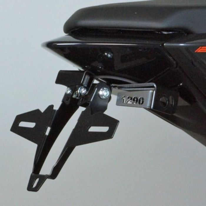 BODIS / ボディス License plate holder Stainless Steel Black Powder-Coated | KTSD1290-027