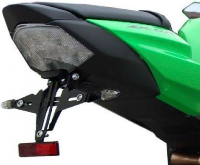 BODIS / ボディス License plate holder Stainless Steel Black Powder-Coated | KZX10R-087