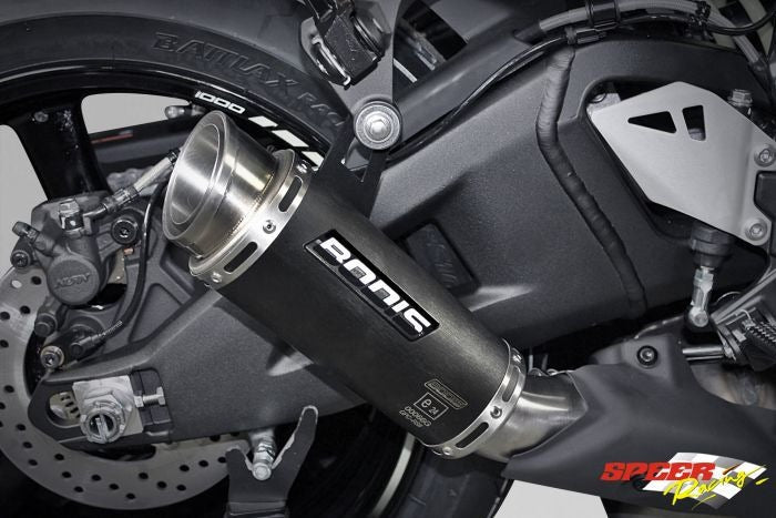 BODIS / ボディス Slip-On GPC-RS II Stainless Steel Black Catalyzer : Original EU Homologated | KZX10R-091
