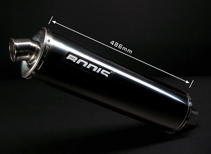 BODIS / ボディス Slip-On OVAL 1OK (2005-2007) Stainless Steel Catalyzer : inside the connecting pipe EU Homologated | SGSX1400-005