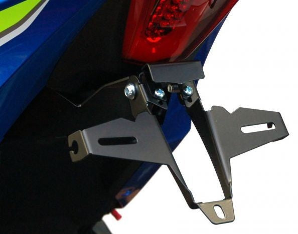 BODIS / ボディス License plate holder Stainless Steel Black Powder-Coated | SGSXR1000-124