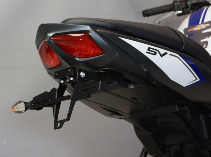 BODIS / ボディス License plate holder Stainless Steel Black Powder-Coated | SSV650-005