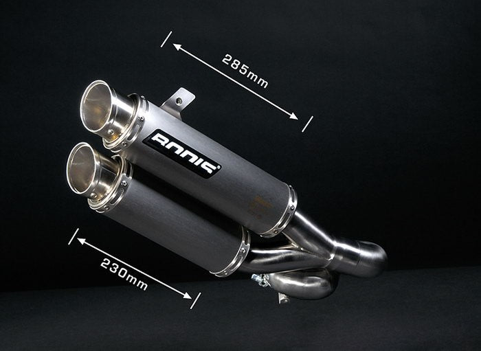 Bodis(ボディス)スリップオンマフラー ステンレス グラウンド GPX2 for FZ1(2006-) | YFZ1-010