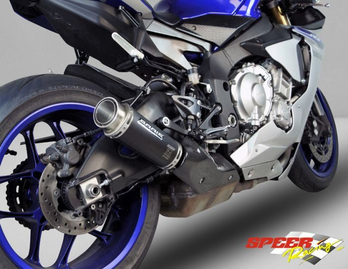 BODIS / ボディス Slip-On GPC-RS II Stainless Steel Black Catalyzer : Original EU Homologated | YR1-063
