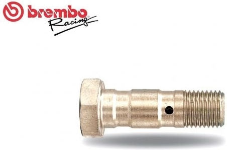 Brembo / ブレンボ DOUBLE BOLT BANJO 3/8X24 STAINLESS STEEL | 06222826