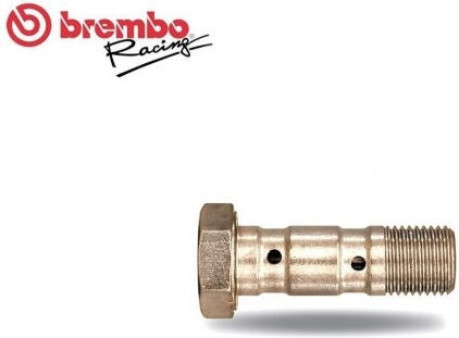Brembo / ブレンボ DOUBLE BOLT BANJO M10X1 STAINLESS STEEL | 06222827