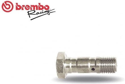 Brembo / ブレンボ DOUBLE BOLT BANJO M10X1 25 STAINLESS STEEL | 06222828
