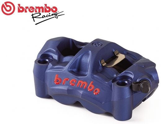 Brembo / ブレンボ BLU RIGHT RADIAL BRAKE CALIPER M50 MONOBLOCK 100MM RED LOGO | 120A88589