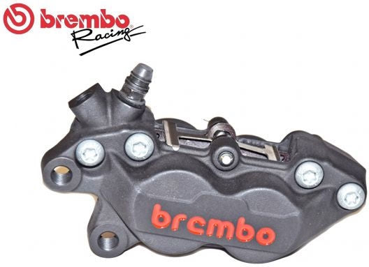 Brembo / ブレンボ FRONT LEFT BRAKE CALIPER BLACK TITANIUM WITH RED LOGO P4-40C | 20516578