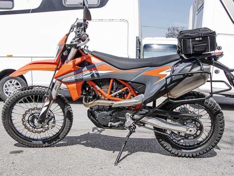 KTM 690用パニアラック