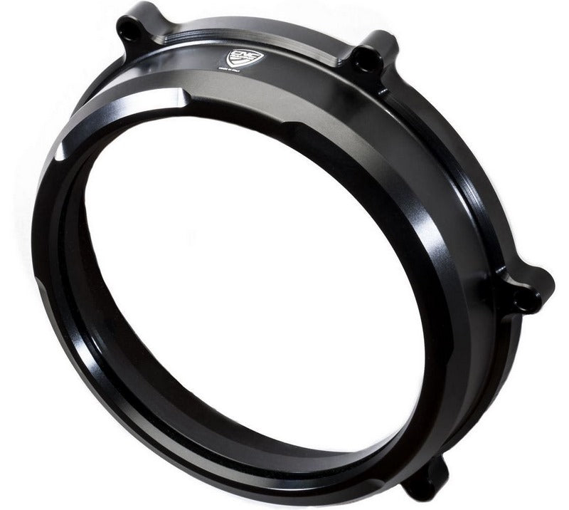 CNC Racing Clear oil bath clutch cover Ducati Panigale Black | CA200B