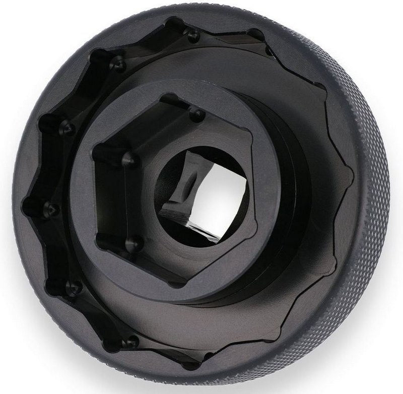 CNC Racing Socket drive tool for front and rear wheel nuts DUCATI Black | CHD02B