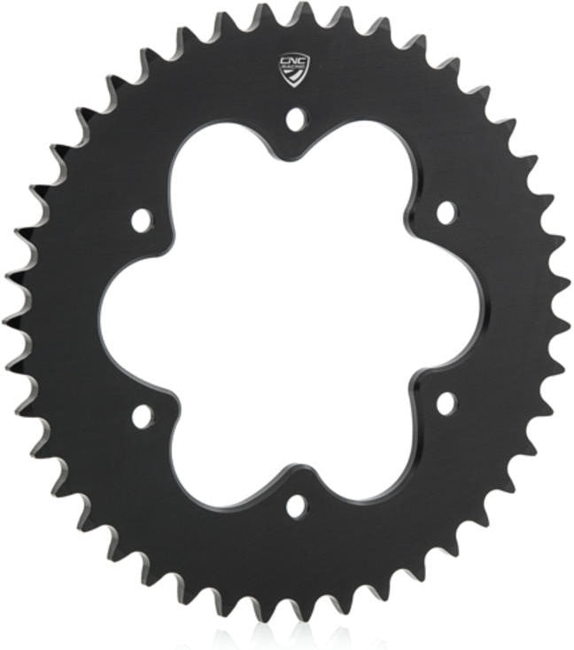 CNC Racing Ring gear Z41 P525 6 holes Ducati Black | CN513B