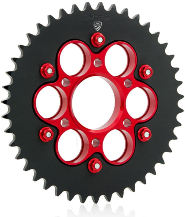 CNC Racing Ring gear Z43 P520 6 holes Ducati Black | CN555B