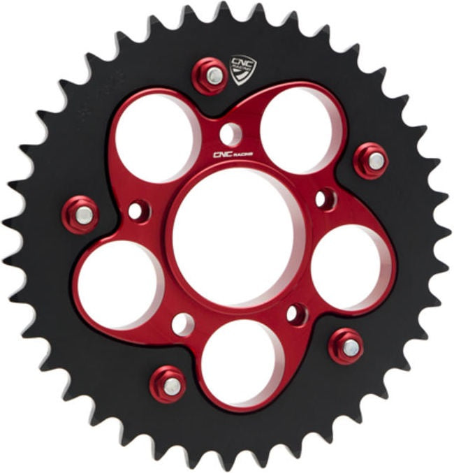 CNC Racing Ring gear Z45 P525 5 holes Ducati Black | CN713B