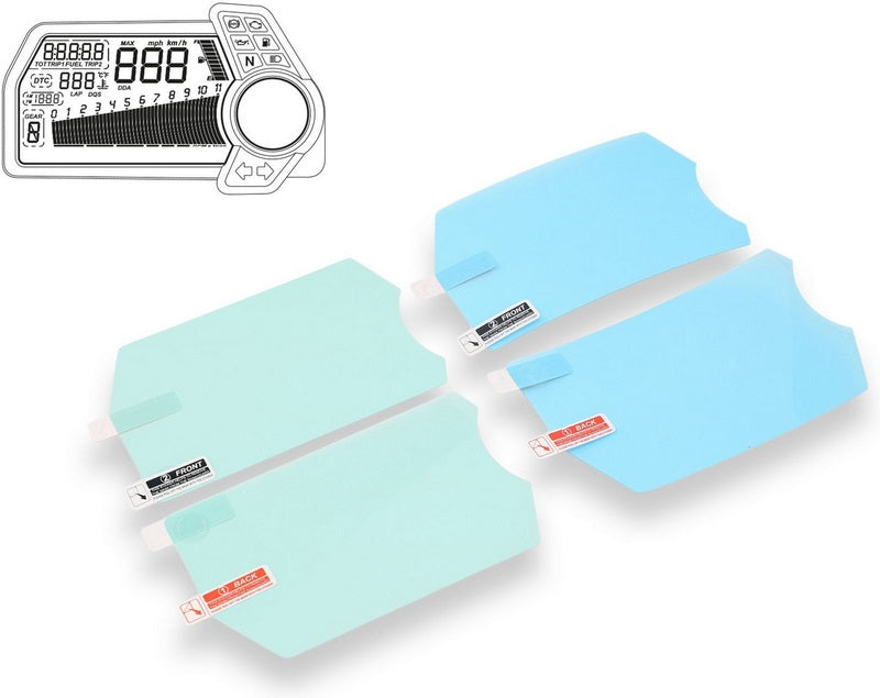 CNC Racing Dashboard Screen Protectors Ducati Multistrada Natural | DP006N