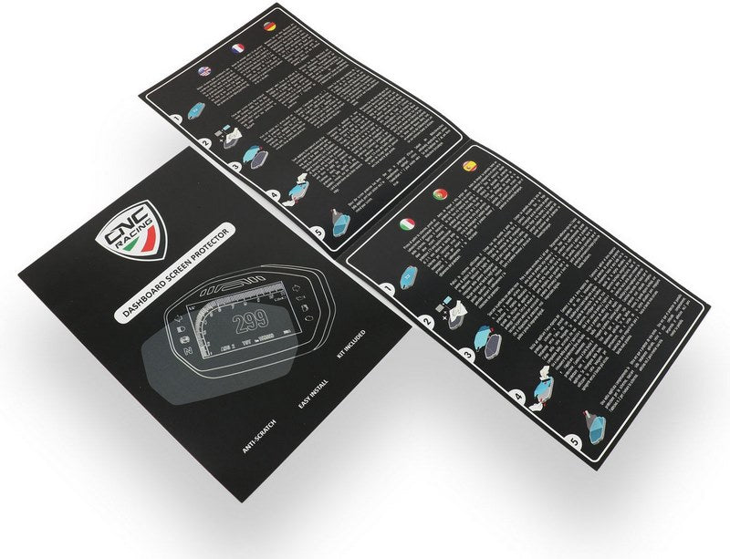CNC Racing Dashboard Screen Protectors Ducati Diavel Natural | DP008N