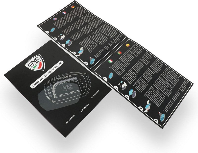 CNC Racing Dashboard Screen Protectors MV Agusta Natural | DP025N