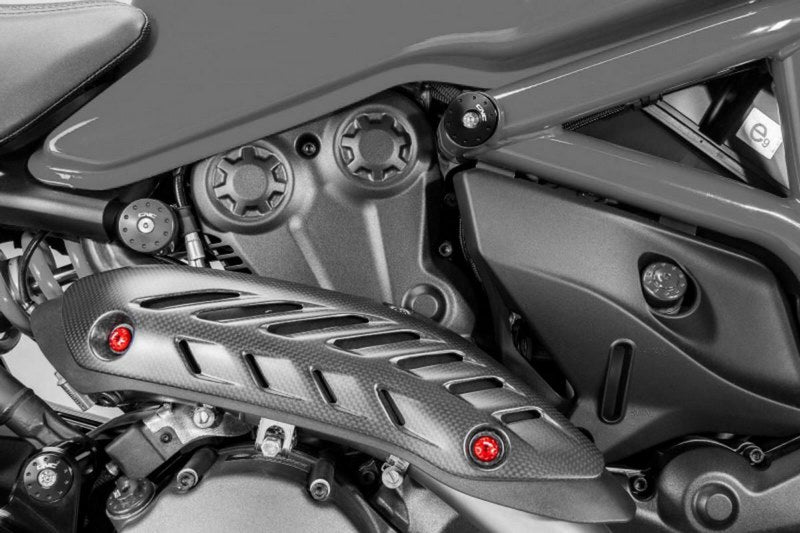CNC Racing Bolt kit exhaust pipes heat guard Ducati | KV420
