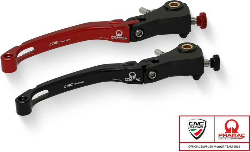 CNC Racing Brake lever Race - folding Pramac Racing Limited Edition Black | LBR04BPR