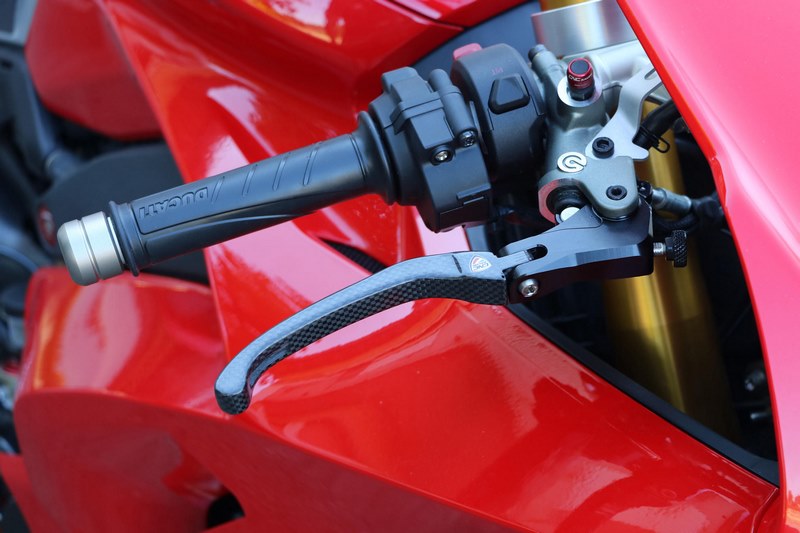 CNC Racing Brake lever folding Race - Carbon Glossy Carbon | LBR04K