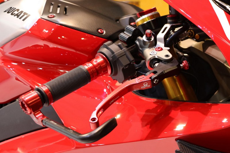 CNC Racing Brake lever Race - folding Pramac Racing Limited Edition Red | LBR04RPR