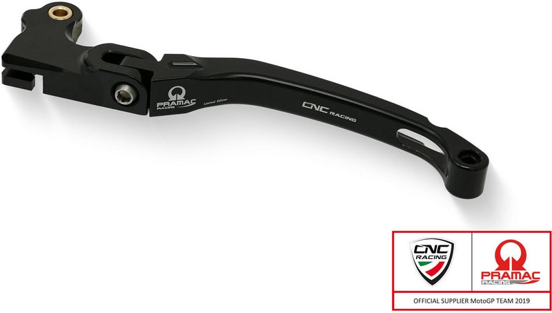 CNC Racing Clutch lever Race - folding Pramac Racing Limited Edition Black | LCR23BPR