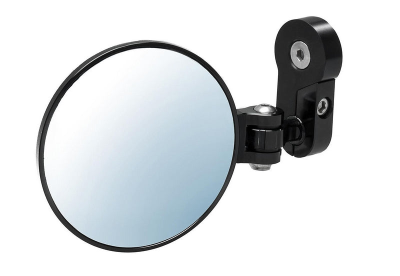 CNC Racing Bar end mirror Rocket - left Black | MR702B