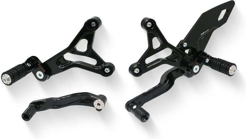 CNC Racing Adjustable rider rearsets MV Agusta Brutale | PE229