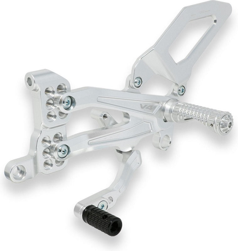 CNC Racing Adjustable rear sets RPS Ducati Panigale V4 series for V4 V4 S and V4 Speciale - EASY | PE407