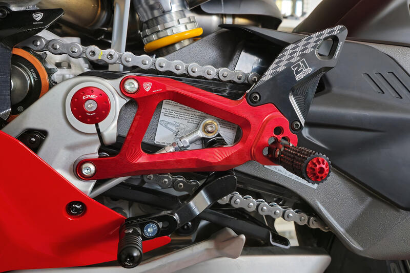 調整可能リアセット ブラック・レッド