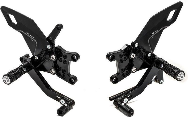 CNC Racing REAR SETS ADJUSTABLE FOR APRILIA RSV4 - TUONO | PE500