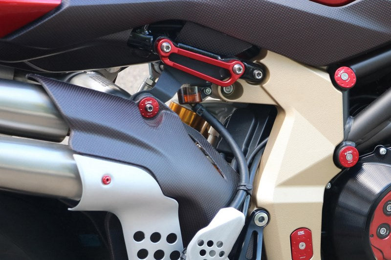 CNC Racing Rear footrest blanking plates MV Agusta | PET51